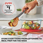 9-Pack Mixed Size Glass Food Storage Set with Lids