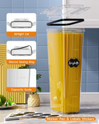 24-Piece Airtight Food Storage Containers with Lids – Pantry Organization Set