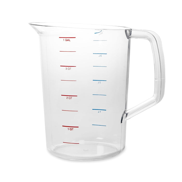 Large Clear Measuring Cup 16-Cup / 4-Quart – Easy Read for Home & Professional Kitchen