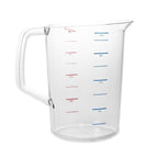 Large Clear Measuring Cup 16-Cup / 4-Quart – Easy Read for Home & Professional Kitchen